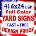Coroplast yard Signs