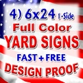 Coroplast yard Signs