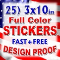 Vinyl Sticker Details